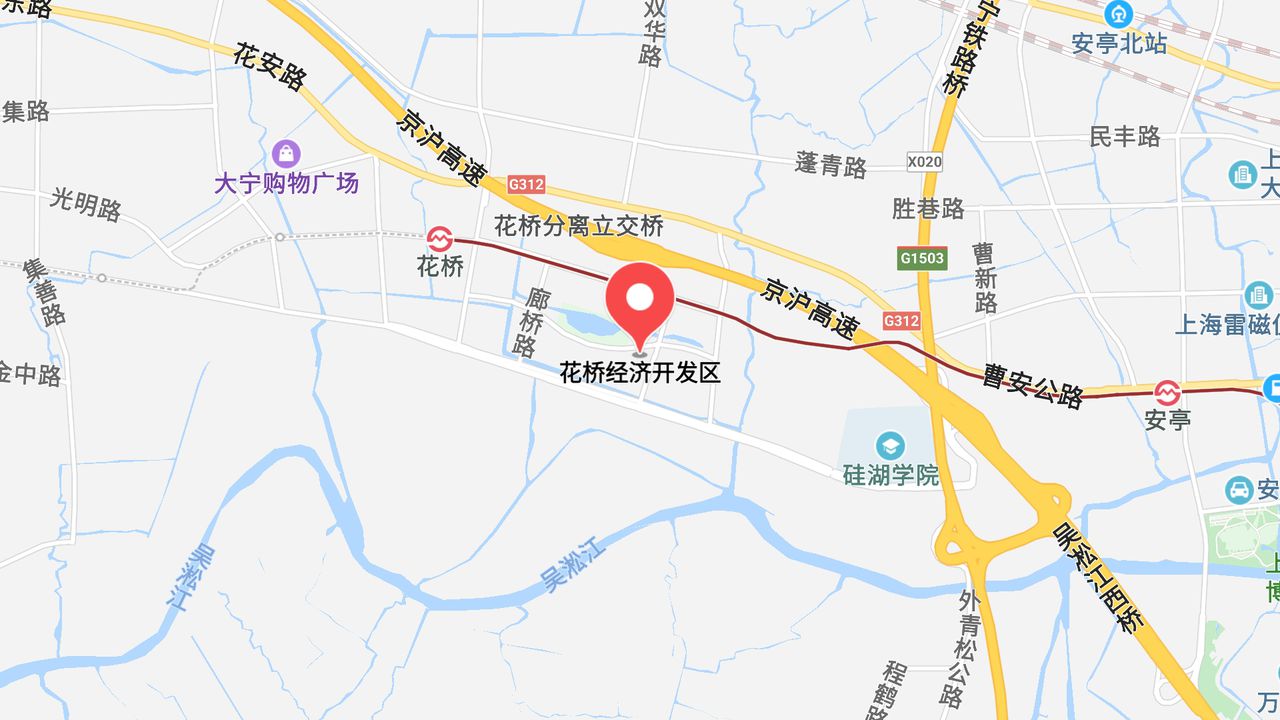花桥经济开发区:地图信息,_中文百科全书