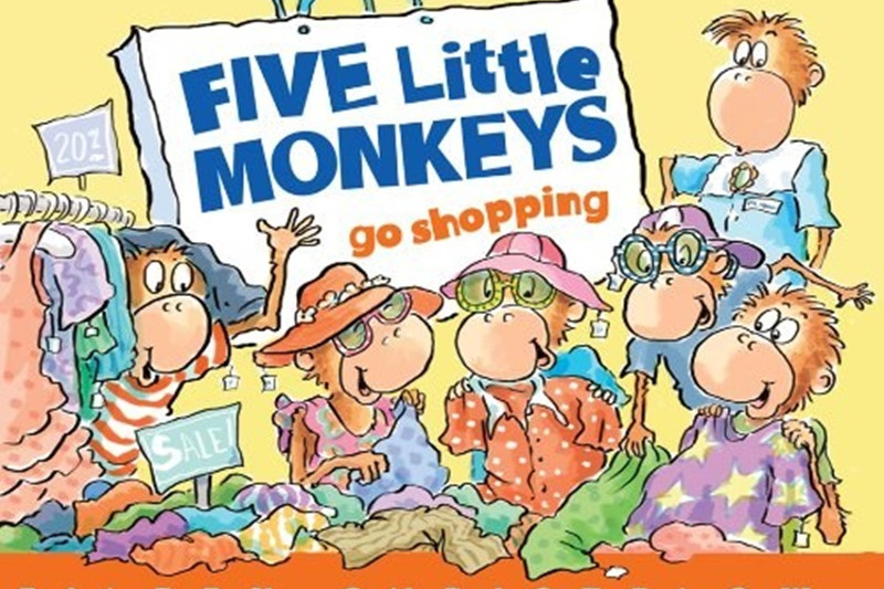 Five Little Monkeys Go Shopping