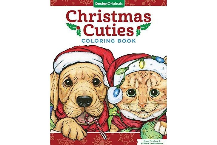 Christmas Cuties Coloring Book