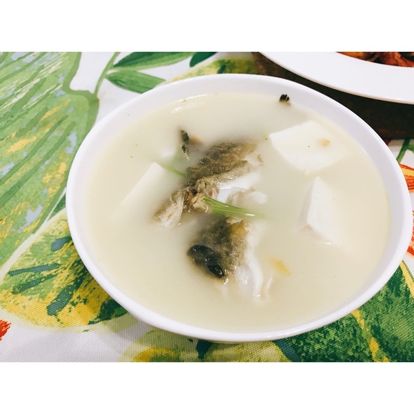 雜魚豆腐湯