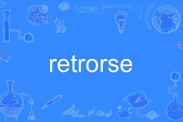 retrorse