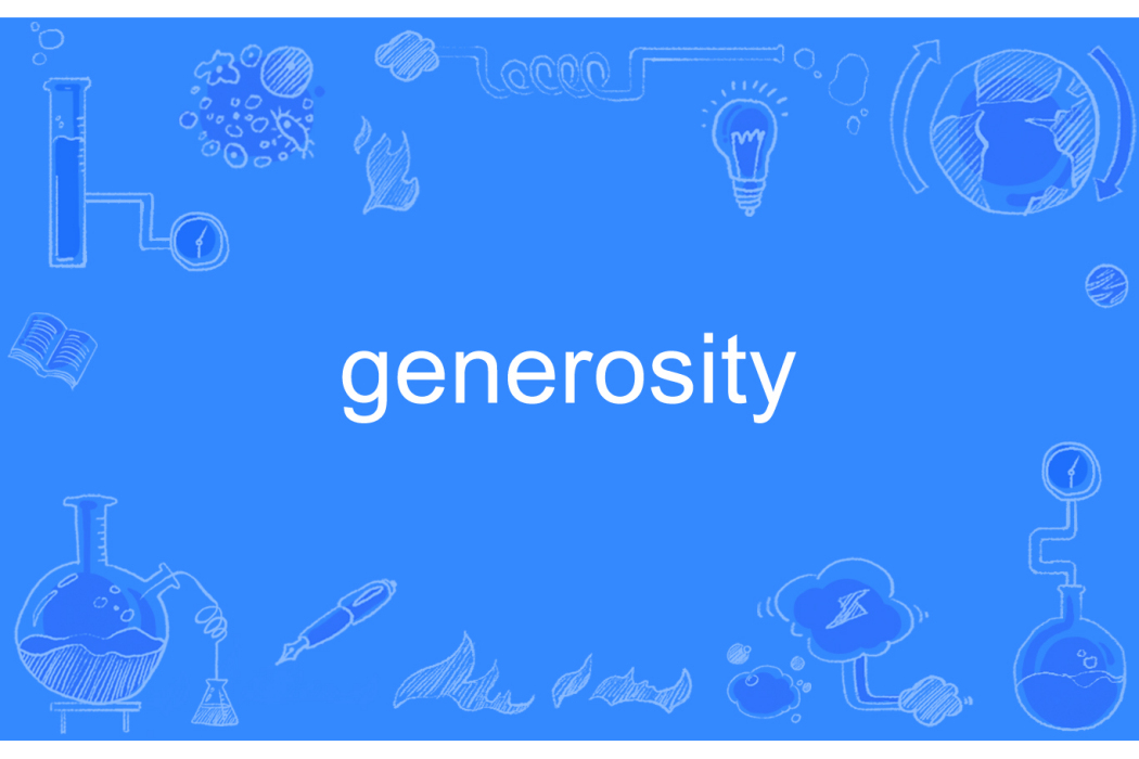 generosity