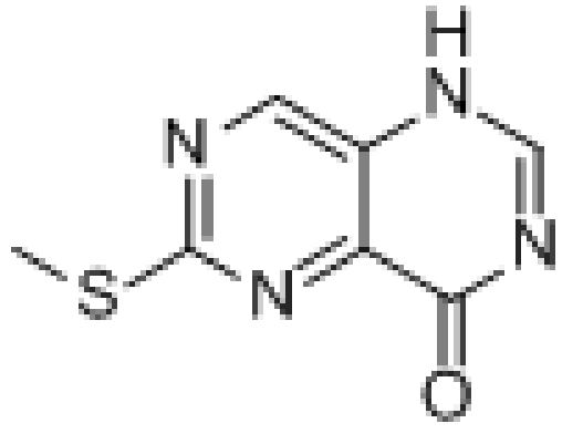 6-甲硫基嘧啶並[5,4-D]嘧啶-4(1H)-酮