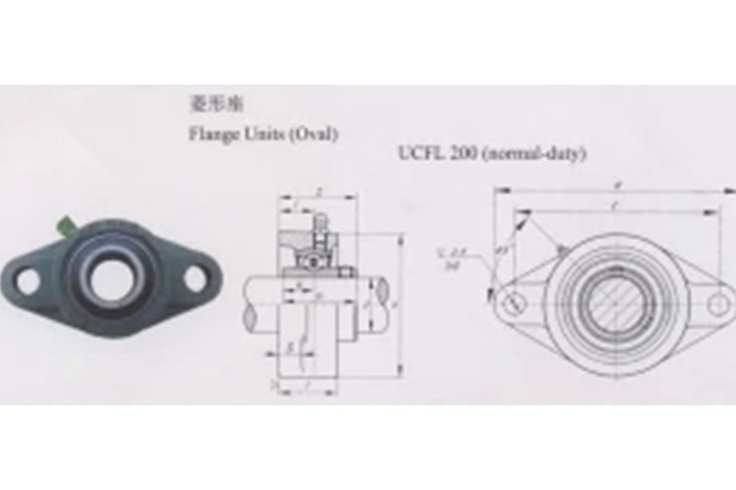 UCFL208軸承