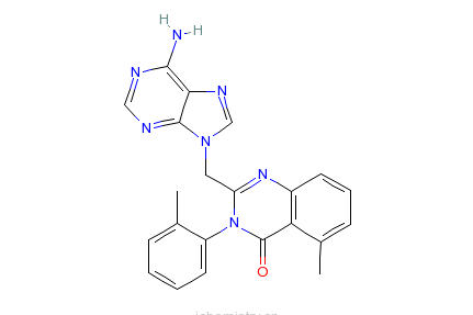 2-[（6-氨基-9H-嘌呤-9-基）甲基]-5-甲基-3-（2-甲基苯基）-4(3H)-喹唑啉酮