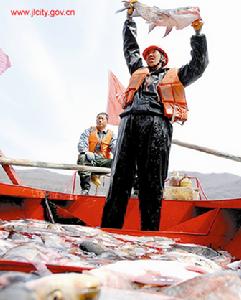 第二屆松花湖開江魚美食節開幕