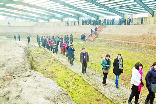 宋朝南京應天府（商丘）城市河岸遺址