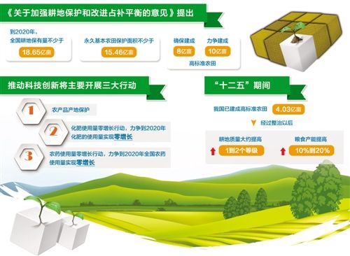 中共中央國務院關於加強耕地保護和改進占補平衡的意見