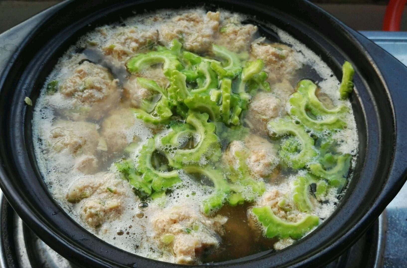 砂鍋苦瓜牛肉湯