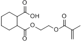 1,2-環己烷二甲酸單[2[（2-甲基-1-氧代-2-丙烯醯）氧基]乙基]酯