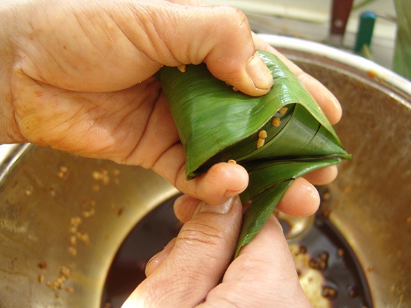 鹹味八寶素粽