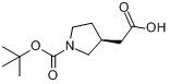 (S)-N-Boc-3-四氫吡咯乙酸