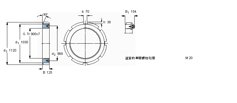 SKF HM31/900軸承