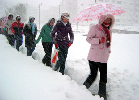 威海大雪