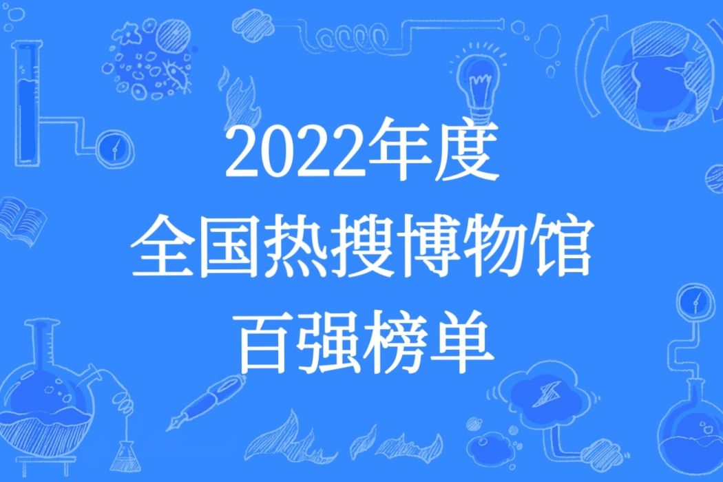 2022年度全國熱搜博物館百強榜單