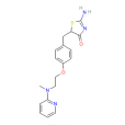 2-氨基-5-[[4-[2-（甲基-2-吡啶基氨基）乙氧基]苯]甲基]-4(5H)-噻唑酮