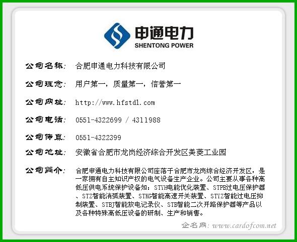 合肥申通電力科技有限公司