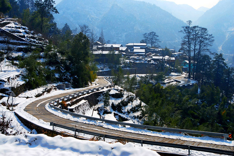 茅鑊雪景