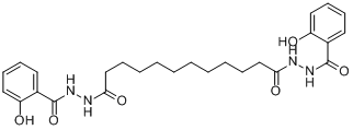 十二烷二酸雙[2-（2-羥基苯甲醯基）醯肼]