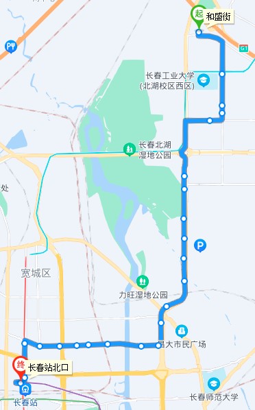 長春公交G200路