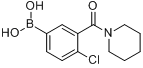 4-氯-3-（哌啶-1-羰基）苯基硼酸