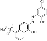 6-[（5-氯-2-羥基苯基）偶氮]-5-羥基-1-萘磺酸單鈉鹽