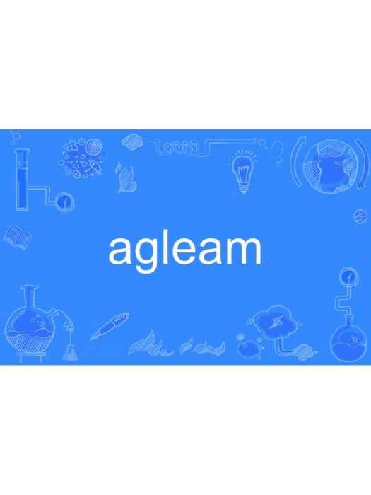 agleam