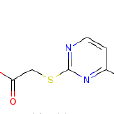 2-（羰甲基硫代）-4-甲基嘧啶