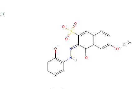 [4,6-二羥基-3-[（2-羥基苯基）偶氮]-2-萘磺酸根合]羥基鉻酸鈉