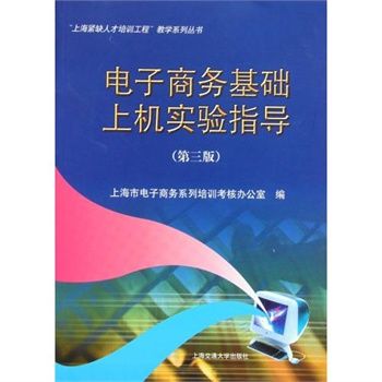 上海緊缺人才培訓工程教學系列叢書·電子商務基礎