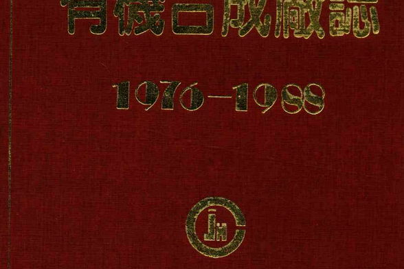 吉林化學工業公司有機合成廠志(1976-1988)