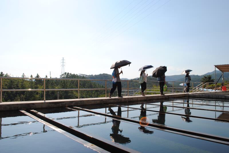 新建的自來水廠工藝