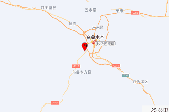 1·9烏魯木齊地震