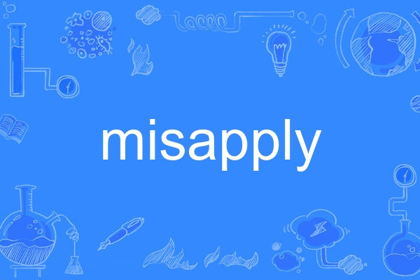 misapply