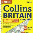 2011 Collins Handy Road Atlas Britain