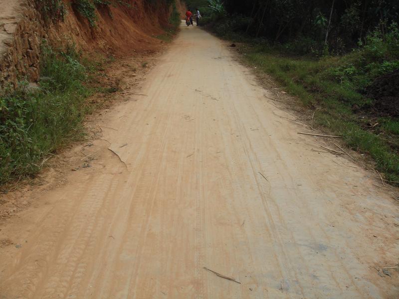 松林腳自然村通村公路