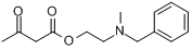 乙醯乙酸2-（N-甲基-N-苄基氨基）乙基酯