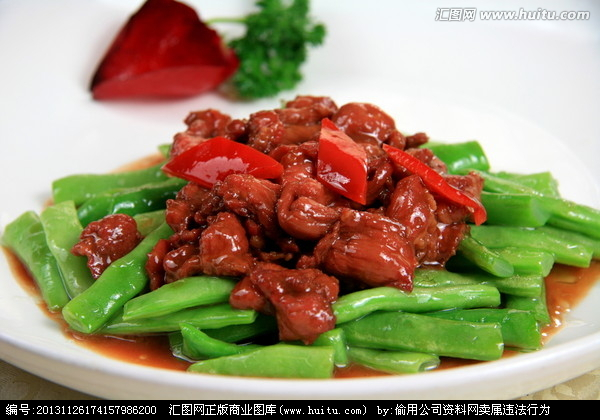 牛肉炒四季豆