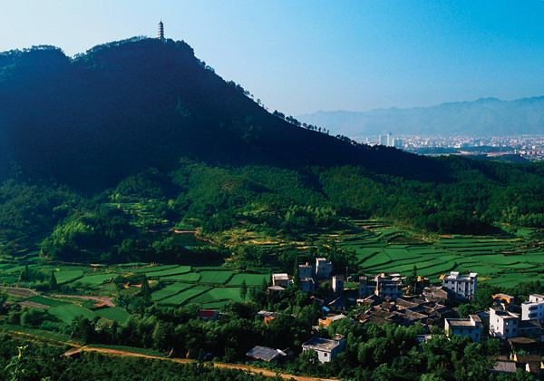 浙江天台盆地