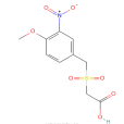 3-硝基-4-甲氧基苄基磺醯基乙酸