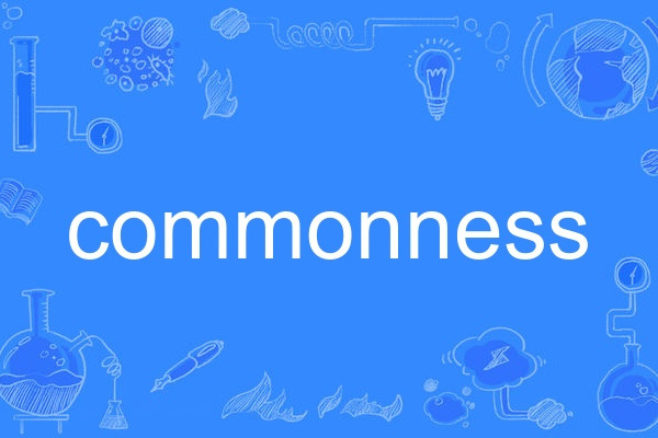 commonness