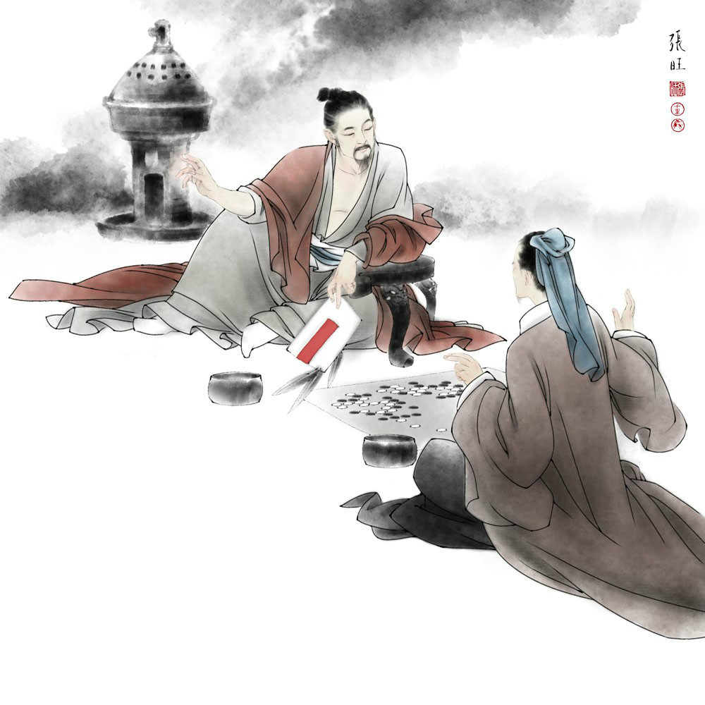 謝安圍棋