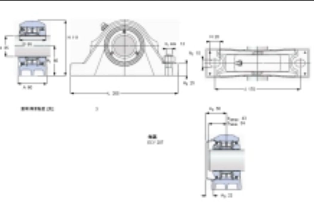 SKF SYNT35FTF軸承