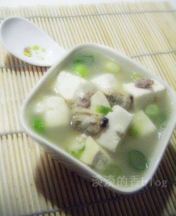 即食蜆子豆腐湯