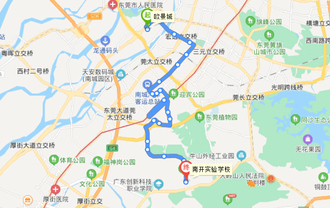 東莞公交78路