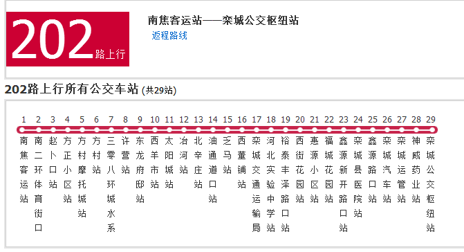 石家莊公交202路