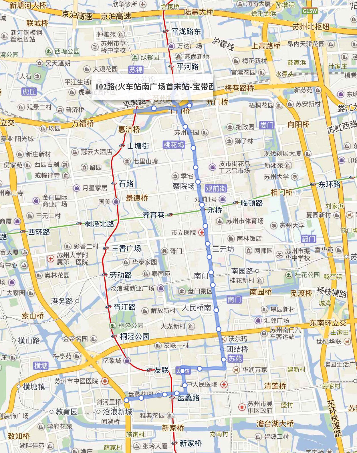 蘇州公交102路