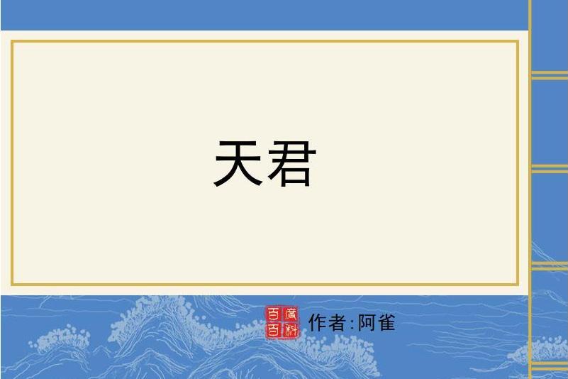 天君(阿雀所著小說)