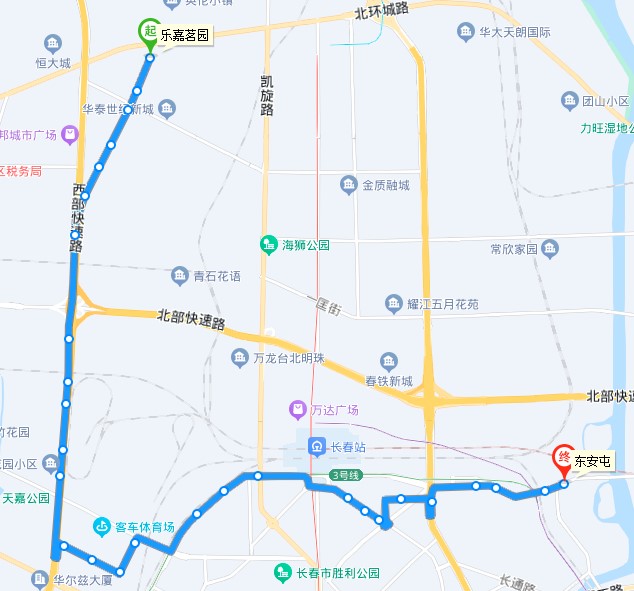 長春公交G275路