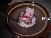 豬肝肉排粥